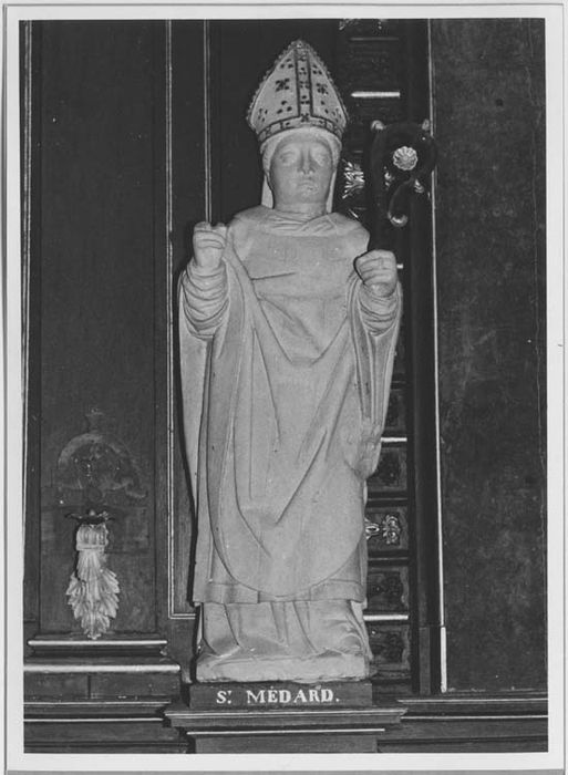 statue : Saint Médard - © Ministère de la Culture (France), Médiathèque du patrimoine et de la photographie, Tous droits réservés