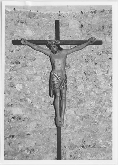 statue : Christ en croix - © Ministère de la Culture (France), Médiathèque du patrimoine et de la photographie, Tous droits réservés