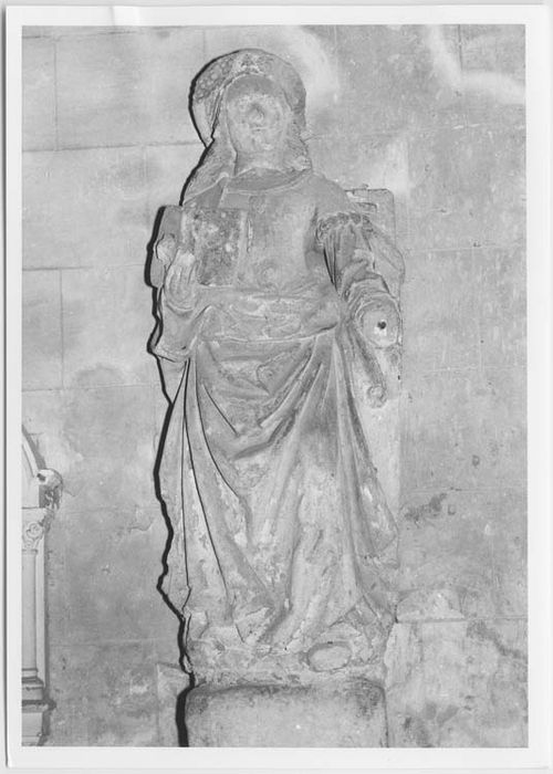 statue : Sainte Barbe - © Ministère de la Culture (France), Médiathèque du patrimoine et de la photographie, Tous droits réservés