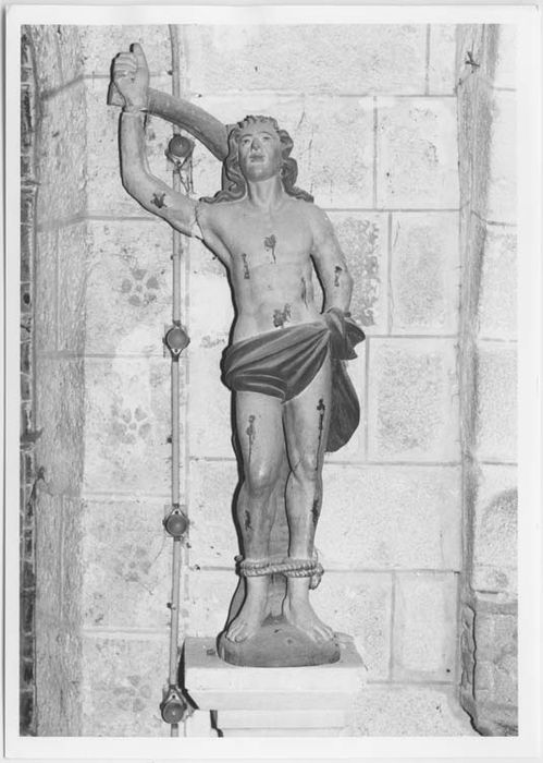 statue : Saint Sébastien - © Ministère de la Culture (France), Médiathèque du patrimoine et de la photographie, Tous droits réservés