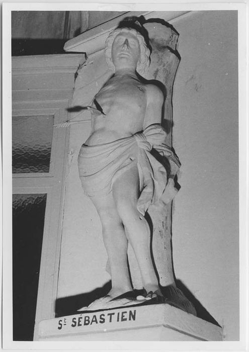 statue : Saint Sébastien - © Ministère de la Culture (France), Médiathèque du patrimoine et de la photographie, Tous droits réservés