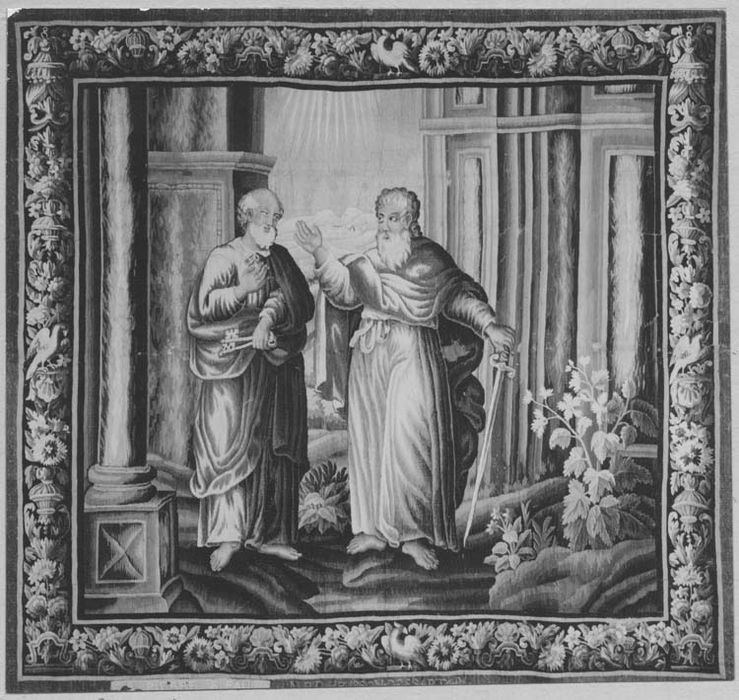 Pièce murale : Saint Pierre et saint Paul