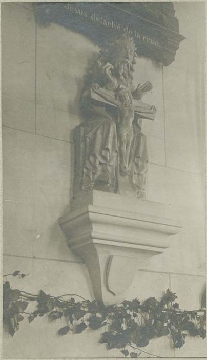 groupe sculpté : la Trinité - © Ministère de la Culture (France), Médiathèque du patrimoine et de la photographie, diffusion GrandPalaisRmn Photo