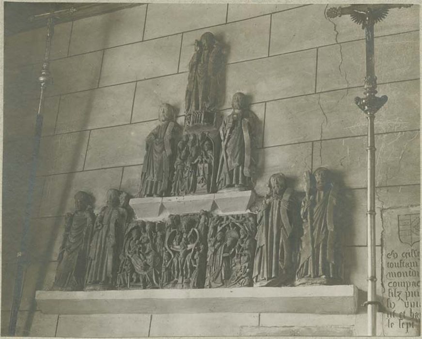 retable : la Nativité, l'Adoration des Mages, la Purification, la Trinité - © Ministère de la Culture (France), Médiathèque du patrimoine et de la photographie, diffusion GrandPalaisRmn Photo