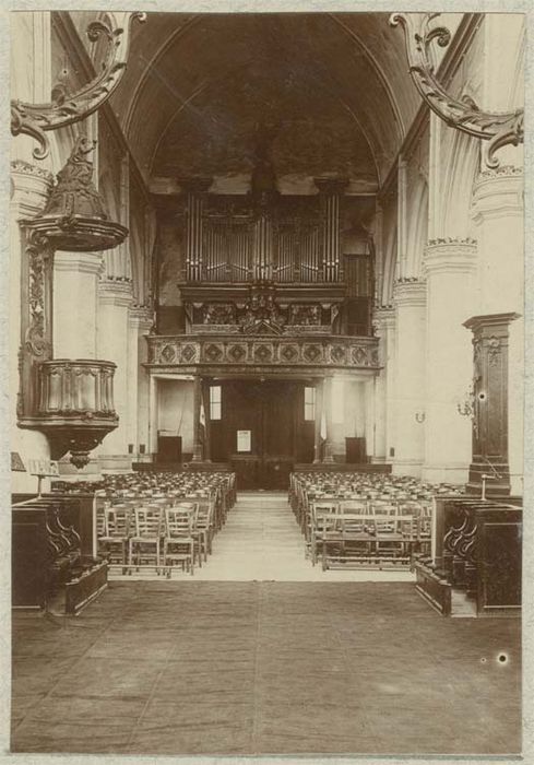 Orgue de tribune : buffet d'orgue