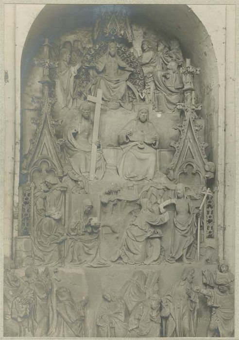 éléments du jubé : 4 groupes sculptés et 1 haut-relief - © Ministère de la Culture (France), Médiathèque du patrimoine et de la photographie, diffusion GrandPalaisRmn Photo