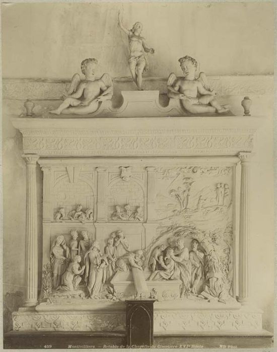 retable, bas-relief : la Résurrection de Lazare - © Ministère de la Culture (France), Médiathèque du patrimoine et de la photographie, diffusion GrandPalaisRmn Photo