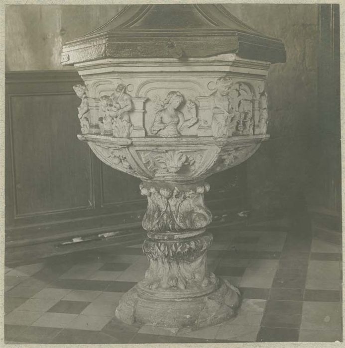 fonts baptismaux (cuve baptismale à infusion)