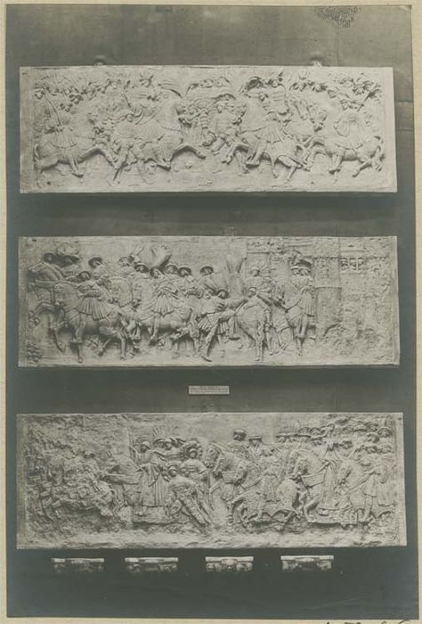 bas-relief : bataille