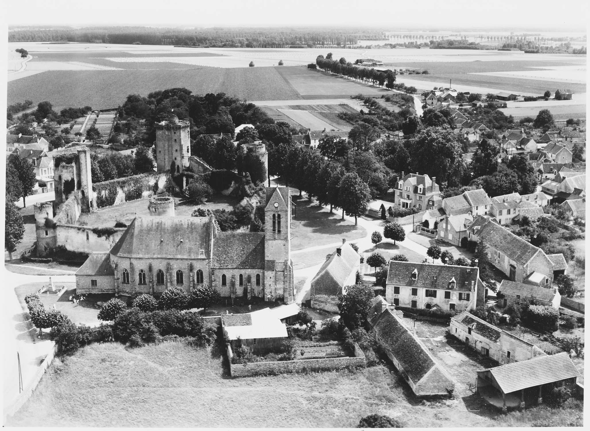 L’église et le château