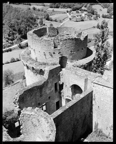 Tour depuis le sommet du donjon