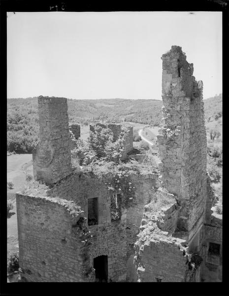 Enceinte en ruines et chemin de ronde