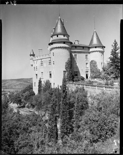 Le château sur son promontoire