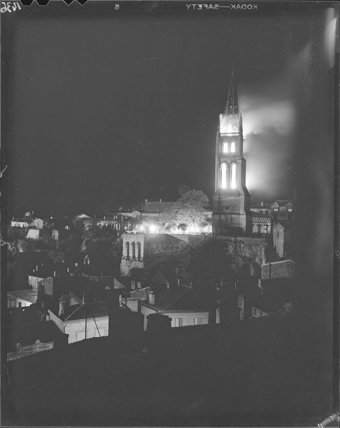 Eglise, vue nocturne