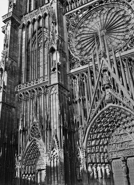 Façade occidentale de la cathédrale