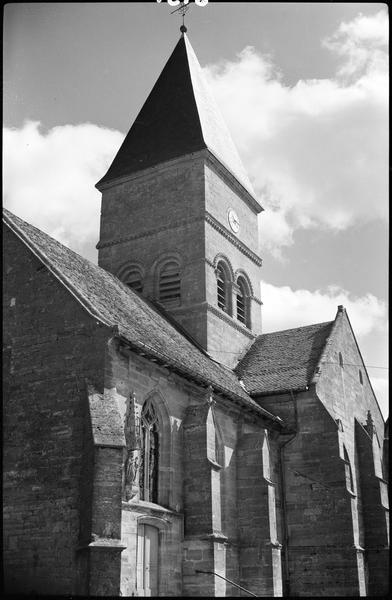 Clocher depuis le sud-ouest