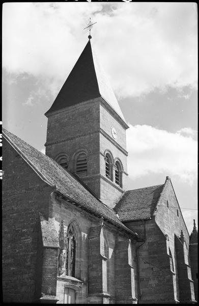 Clocher depuis le sud-ouest