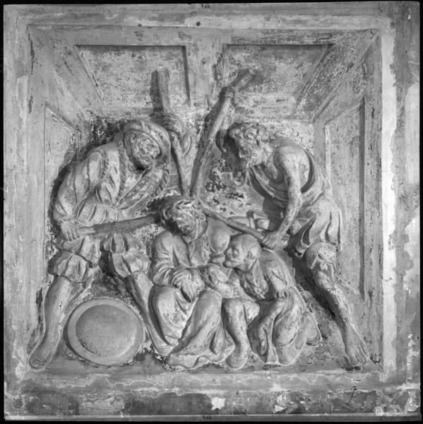 Bas-relief : scène de la Passion