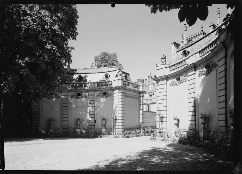 Cour intérieure du bâtiment