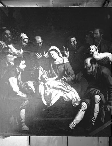 Tableau : 'L'Adoration des bergers', huile sur toile - © Ministère de la Culture (France), Médiathèque du patrimoine et de la photographie, diffusion GrandPalaisRmn Photo