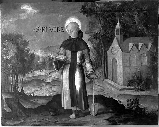 Peinture : Saint Fiacre