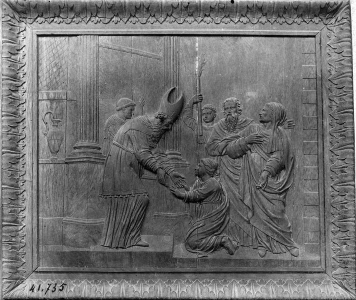 bas-relief : La Présentation de la Vierge - © Ministère de la Culture (France), Médiathèque du patrimoine et de la photographie (objets mobiliers), tous droits réservés