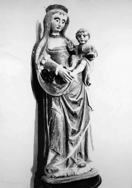 statue : Vierge à l'Enfant - © Ministère de la Culture (France), Médiathèque du patrimoine et de la photographie (objets mobiliers), tous droits réservés