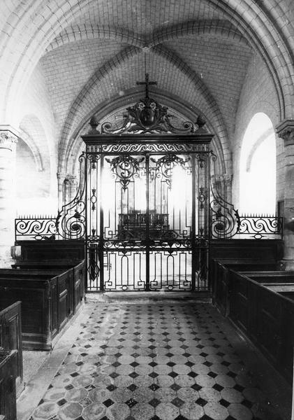 clôture de choeur - © Ministère de la Culture (France), Médiathèque du patrimoine et de la photographie (objets mobiliers), tous droits réservés