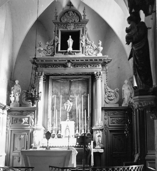 autel, lambris de revêtement - © Ministère de la Culture (France), Médiathèque du patrimoine et de la photographie (objets mobiliers), tous droits réservés