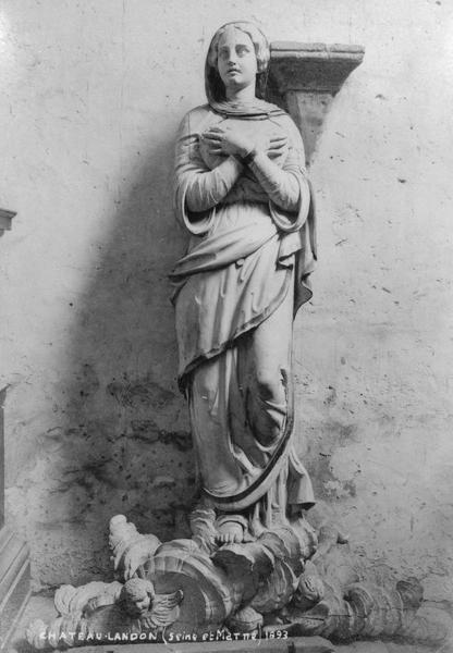 groupe sculpté : La Vierge de l'Assomption