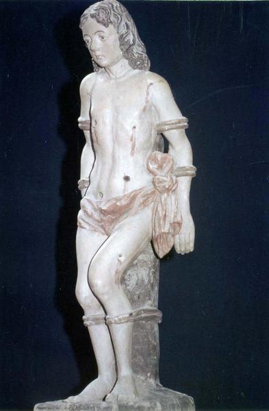 statue (statuette) : Saint Sébastien
