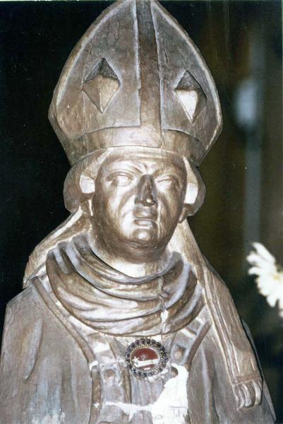 buste-reliquaire : Saint Potencieu, Saint Sébastien (supposé)