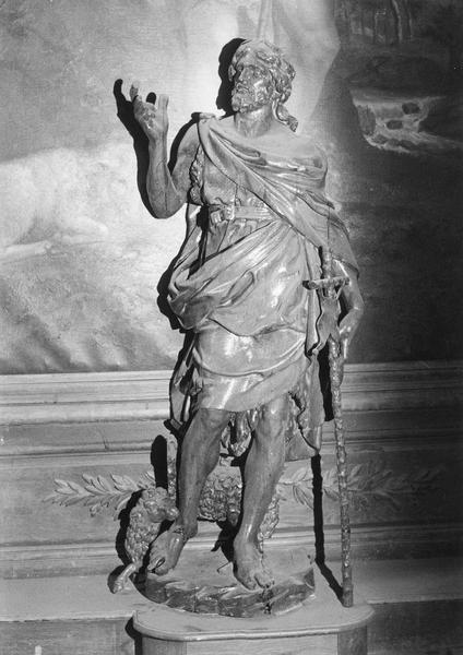 statue : Saint Jean-Baptiste - © Ministère de la Culture (France), Médiathèque du patrimoine et de la photographie (objets mobiliers), tous droits réservés