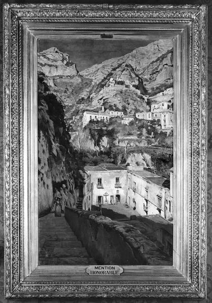 tableau, cadre : Le Soleil d'hiver, Positano, environs de Naples - © Ministère de la Culture (France), Médiathèque du patrimoine et de la photographie (objets mobiliers), tous droits réservés