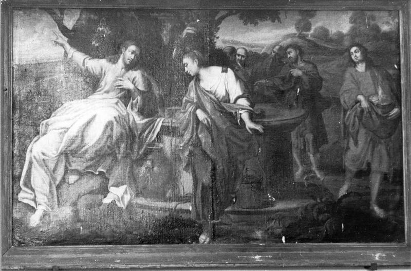 tableau : Jésus et la Samaritaine