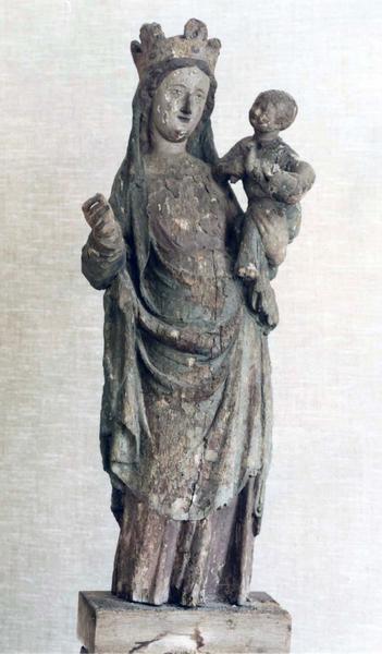 statue : Vierge à l'Enfant - © Ministère de la Culture (France), Médiathèque du patrimoine et de la photographie (objets mobiliers), tous droits réservés