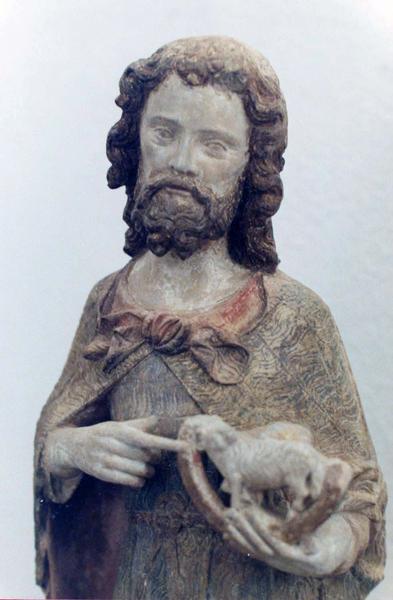 statue : Saint Jean-Baptiste, tête