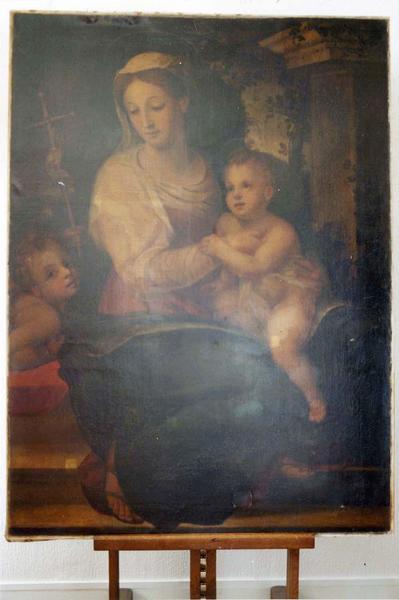 tableau : La Vierge à l'Enfant avec saint Jean-Baptiste - © Ministère de la Culture (France), Médiathèque du patrimoine et de la photographie (objets mobiliers), tous droits réservés