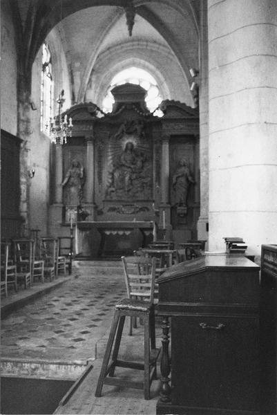 retable latéral nord, statues - © Ministère de la Culture (France), Médiathèque du patrimoine et de la photographie (objets mobiliers), tous droits réservés