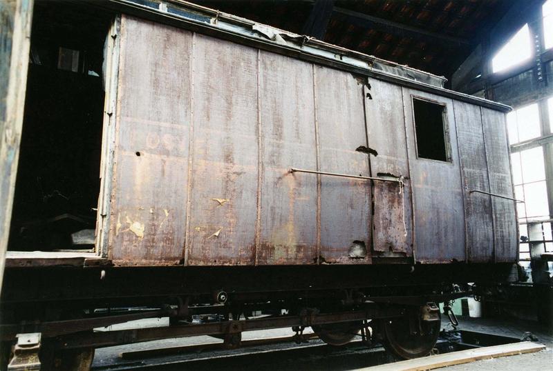 voiture de voyageurs, voiture-poste type P.A. 217, vue de droite - © Ministère de la Culture (France), Médiathèque du patrimoine et de la photographie (objets mobiliers), tous droits réservés