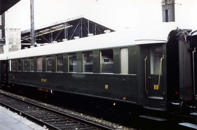 voiture de voyageurs 3e classe, ex-Etat, C10 19200 - © Ministère de la Culture (France), Médiathèque du patrimoine et de la photographie (objets mobiliers), tous droits réservés