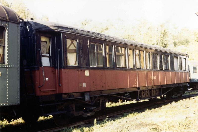 voiture de voyageurs à bogies, 1ère classe, ex-Ouest A7 - © Ministère de la Culture (France), Médiathèque du patrimoine et de la photographie (objets mobiliers), tous droits réservés