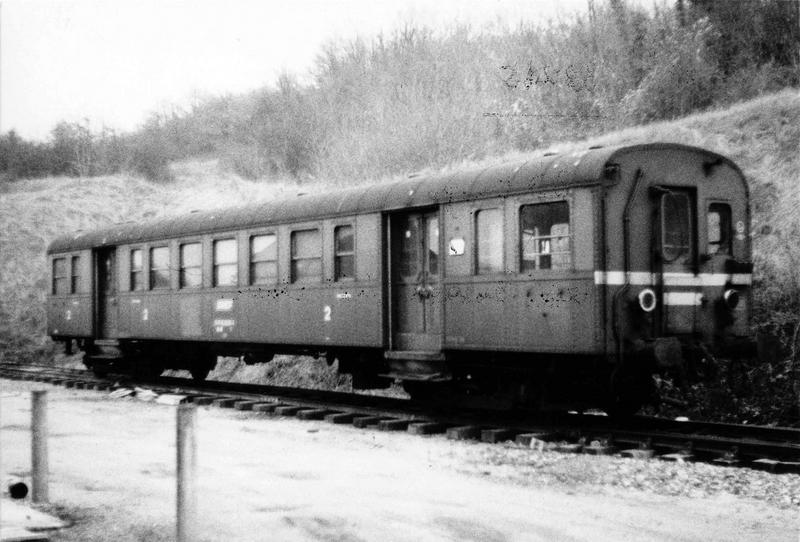rame de sept wagons : A 47 285 (1933), B 17 151 (1929), B 20 240 (1929), B 20 256 (1929), BD 47 248 (1932) - © Ministère de la Culture (France), Médiathèque du patrimoine et de la photographie (objets mobiliers), tous droits réservés
