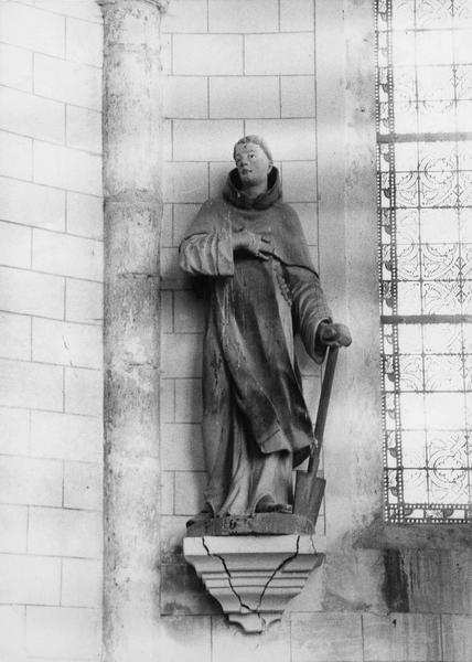 statue : Saint Fiacre