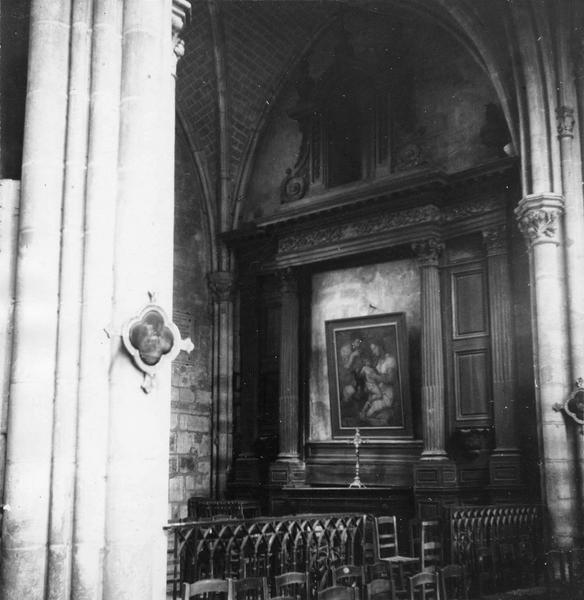 retable de la chapelle du Sacré Coeur - © Ministère de la Culture (France), Médiathèque du patrimoine et de la photographie (objets mobiliers), tous droits réservés