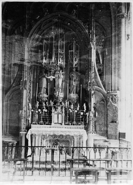 retable - © Ministère de la Culture (France), Médiathèque du patrimoine et de la photographie (objets mobiliers), tous droits réservés