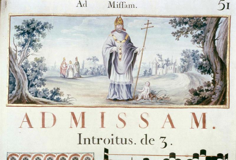 livre : missel de saint Leu et de saint Gilles, reliure