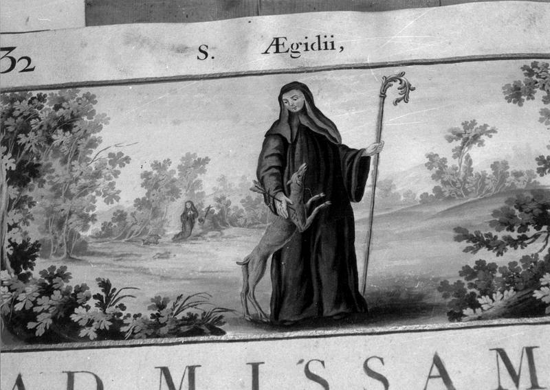livre : missel de saint Leu et de saint Gilles, reliure, détail