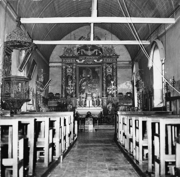 retable du maître-autel, boiserie, chaire à prêcher, huit tableaux : L' Adoration des mages - © Ministère de la Culture (France), Médiathèque du patrimoine et de la photographie (objets mobiliers), tous droits réservés