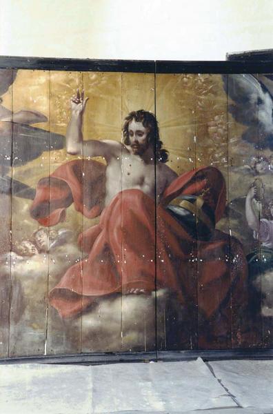 tableau : Le Christ en gloire, détail